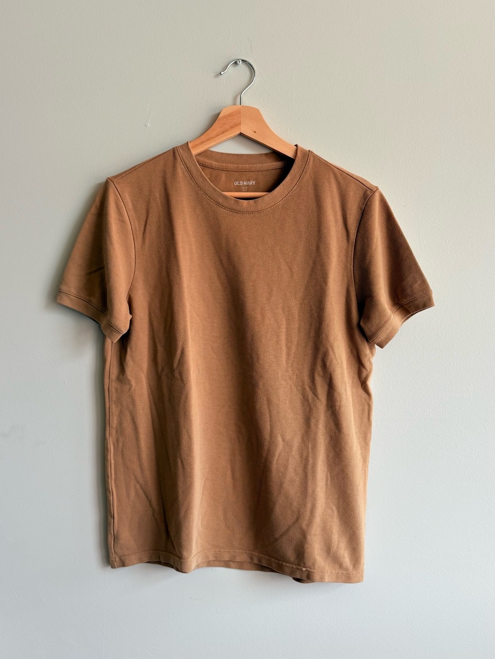 Men's Textured Short Sleeve Crew T-Shirt